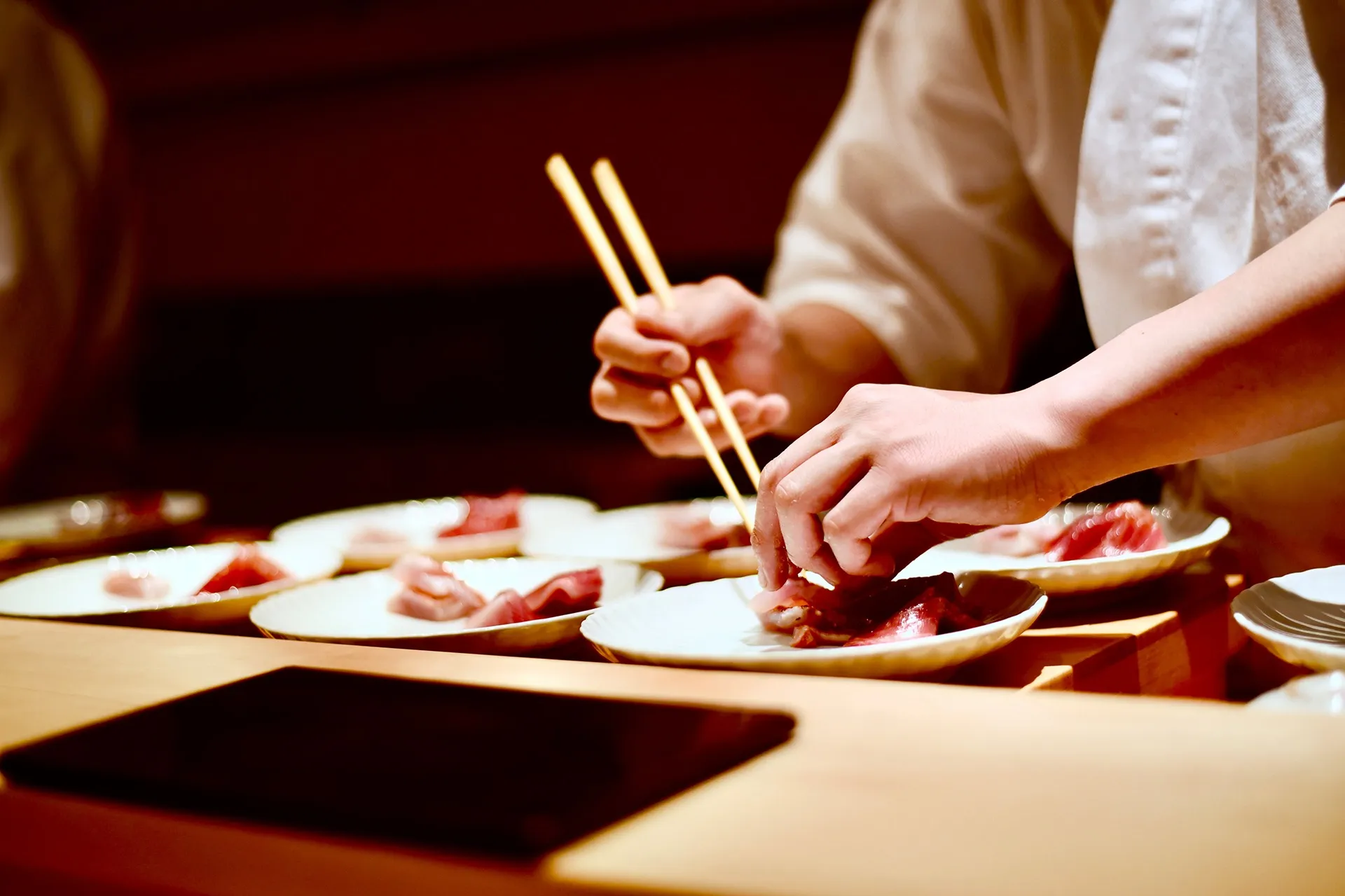 地元の旬の食材を楽しむ創作料理